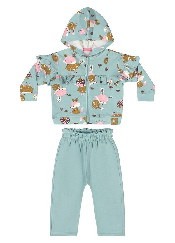 Quimby - Conjunto Jaqueta e Calça Bebê Azul 3