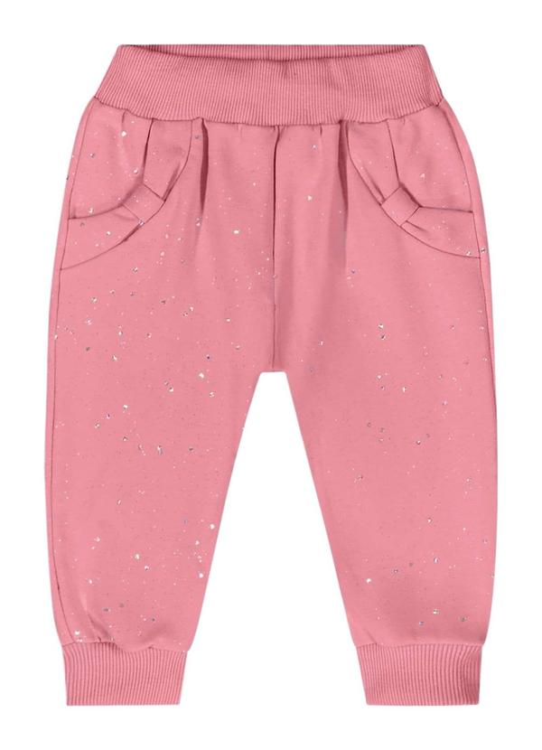 Quimby - Conjunto Jaqueta e Calça Bebê Rosa 4