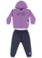Bee Loop - Conjunto Jaqueta e Calça Bebê Rosa - variação: Roxo