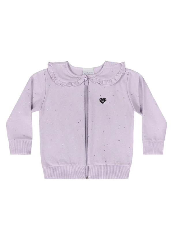 Quimby - Conjunto Jaqueta e Calça Bebê Roxo 4