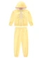 Milli e Nina - Conjunto Jaqueta e Calça em Corta Vento Amarelo - variação: Amarelo