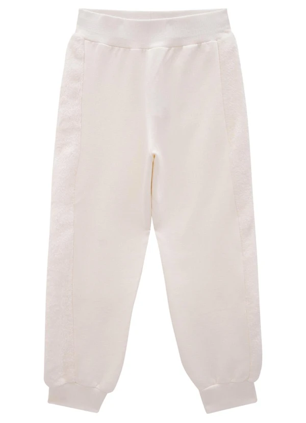 Milli e Nina - Conjunto Jaqueta e Calça em Molecotton Bege 4