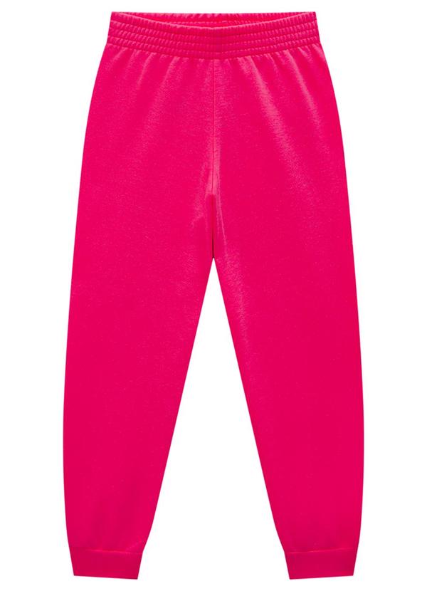 Marlan - Conjunto Jaqueta e Calça em Moletom Felpado Rosa 3