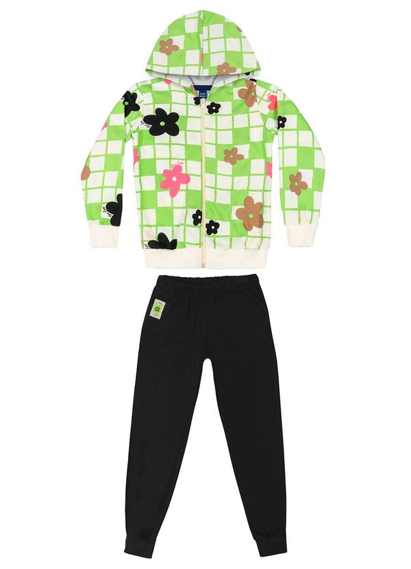Bee Loop - Conjunto Jaqueta e Calça Infantil Verde
