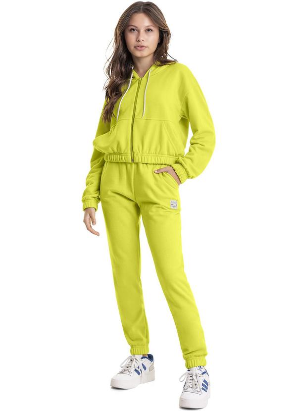 Gloss - Conjunto Jaqueta e Calça Juvenil Verde