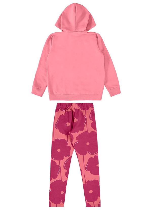 Bee Loop - Conjunto Jaqueta e Calça Legging Rosa 2