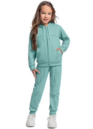 Quimby - Conjunto Jaqueta e Calça Menina Azul - QUIMBY