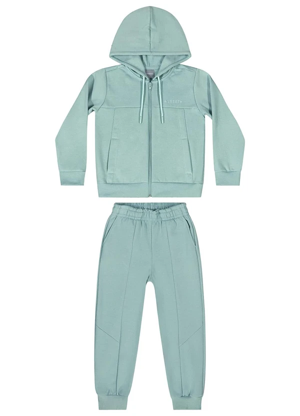 Quimby - Conjunto Jaqueta e Calça Menina Azul 3