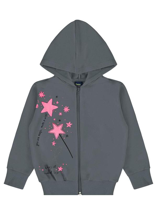 Bee Loop - Conjunto Jaqueta e Calça Menina Cinza 5