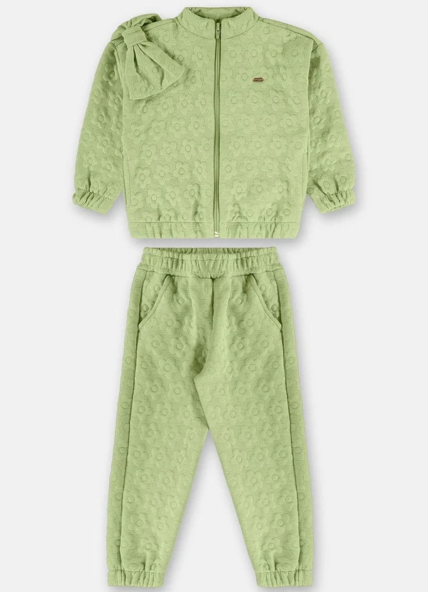 Up Baby - Conjunto Jaqueta e Calça Menina Verde 2