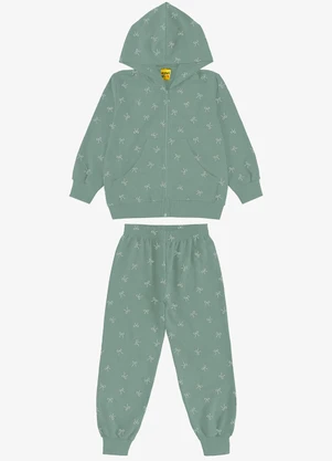 Rovi Kids - Conjunto Jaqueta e Calça Molecotton Verde - ROVI KIDS