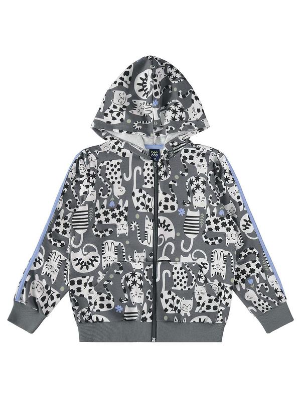 Bee Loop - Conjunto Jaqueta e Calça Moletom Cinza 4