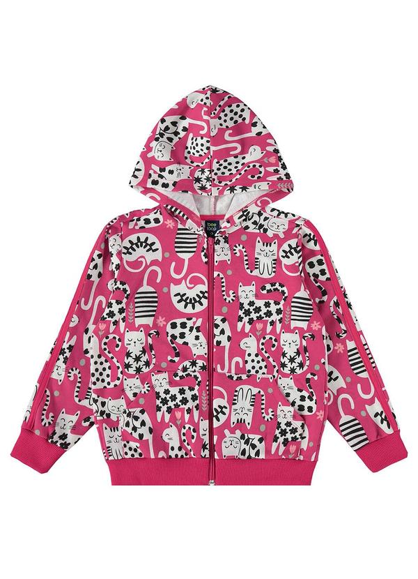 Bee Loop - Conjunto Jaqueta e Calça Moletom Rosa 3