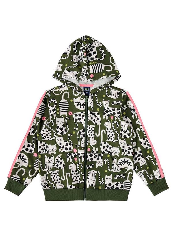 Bee Loop - Conjunto Jaqueta e Calça Moletom Verde 3