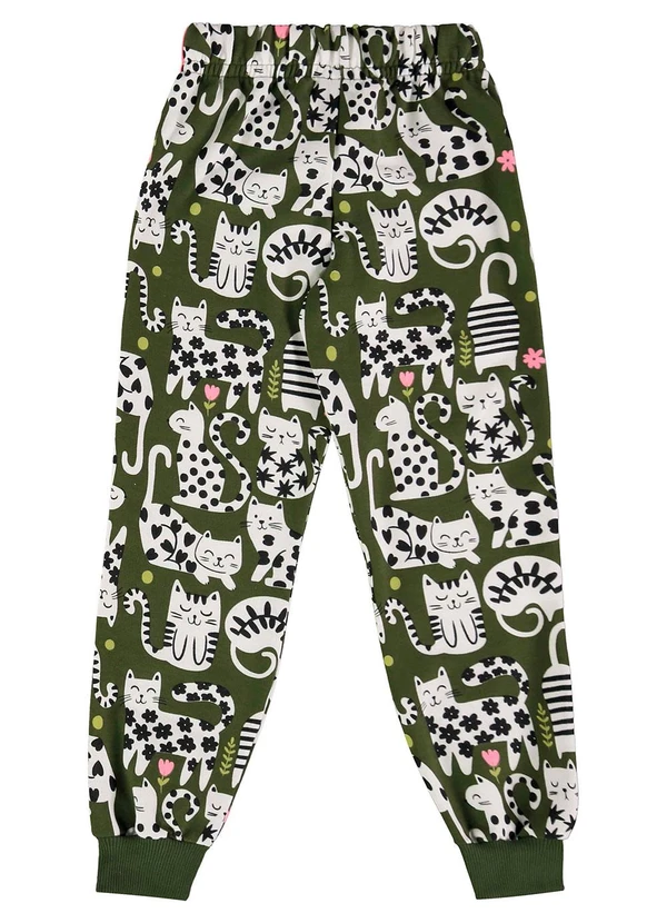 Bee Loop - Conjunto Jaqueta e Calça Moletom Verde 6