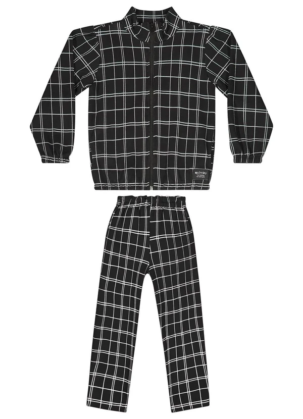 Quimby - Conjunto Jaqueta e Calça Preto 2