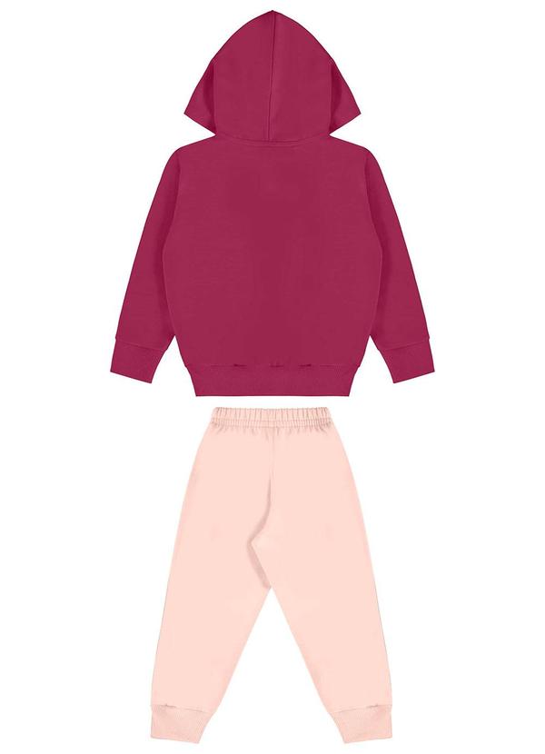 Bee Loop - Conjunto Jaqueta e Calça Rosa 2