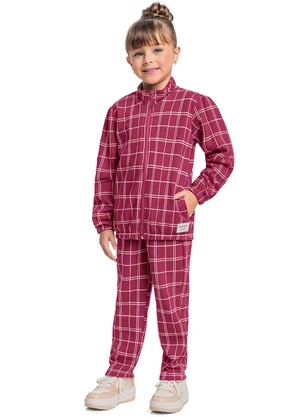 Quimby - Conjunto Jaqueta e Calça Rosa - QUIMBY