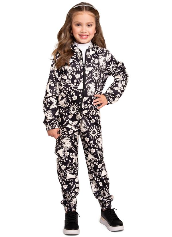 Marlan - Conjunto Jaqueta e Calça Sport Natureza Preto 1