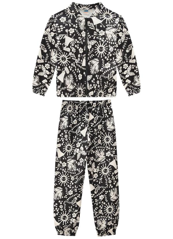 Marlan - Conjunto Jaqueta e Calça Sport Natureza Preto 2