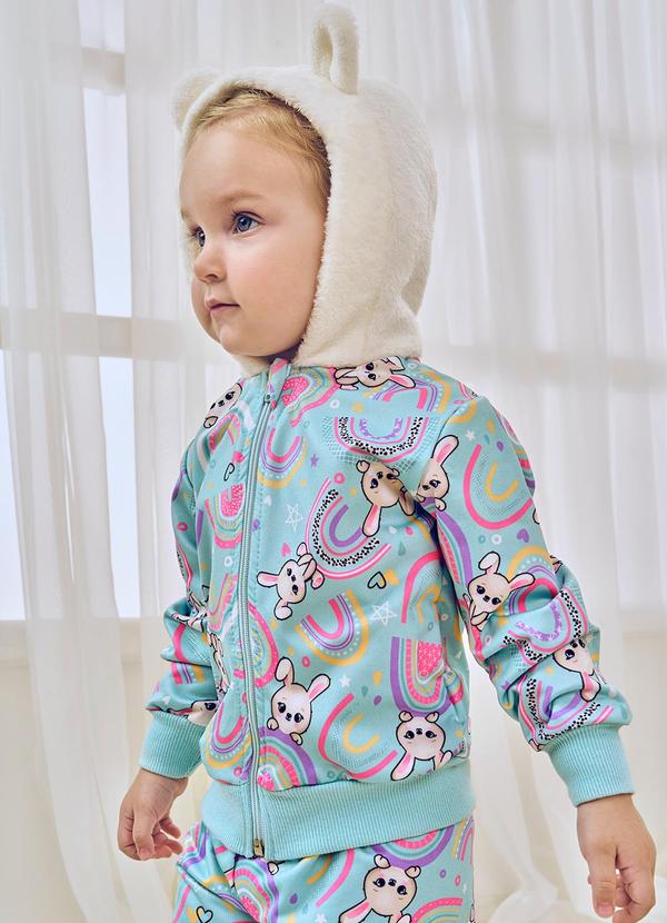 Abrange - Conjunto Jaqueta e Calça Total Print Verde 3