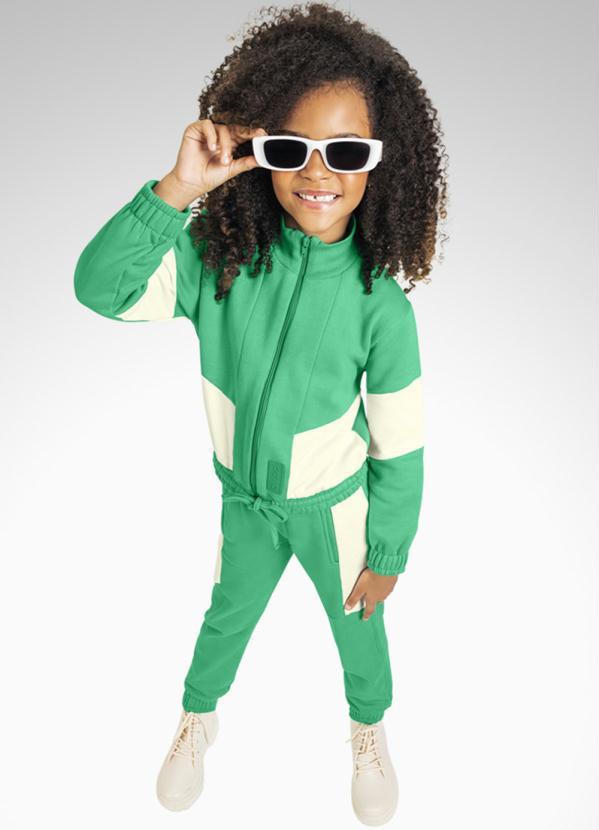 Playground - Conjunto Jaqueta e Calça Verde