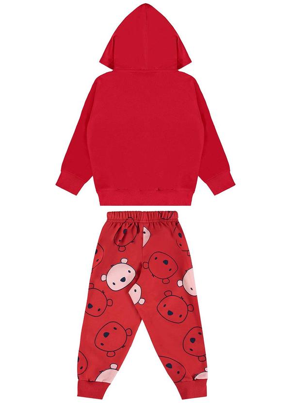 Bee Loop - Conjunto Jaqueta e Calça Vermelho 2
