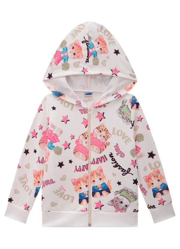 Marlan - Conjunto Jaqueta e Legging College Cats Bege 2