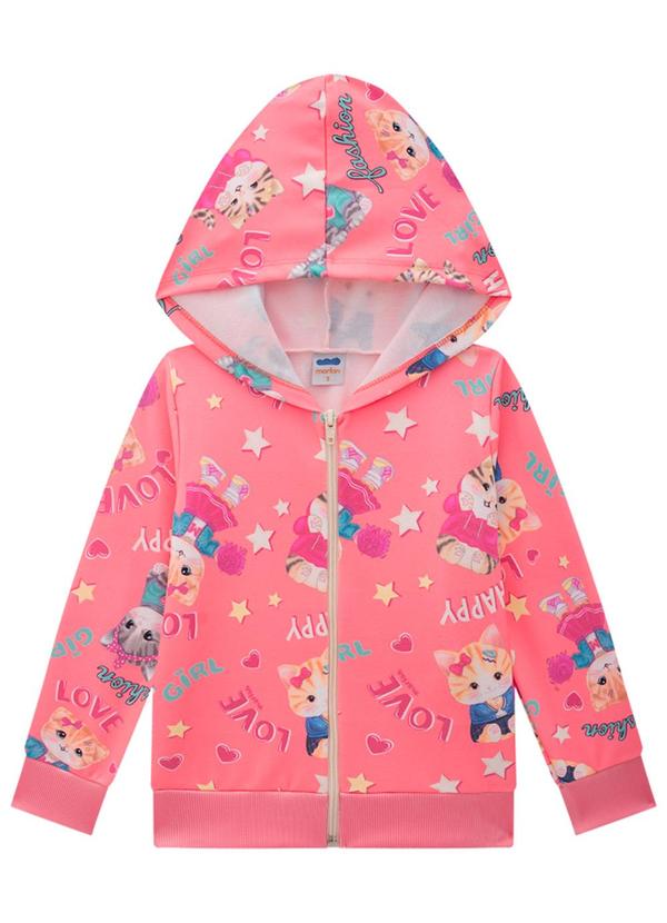 Marlan - Conjunto Jaqueta e Legging College Cats Rosa 2