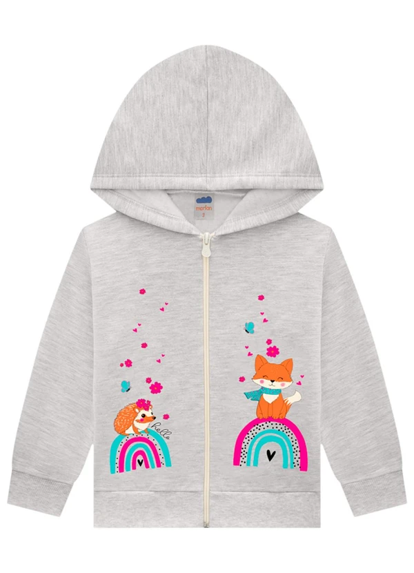 Marlan - Conjunto Jaqueta e Legging em Molecotton Cinza 2