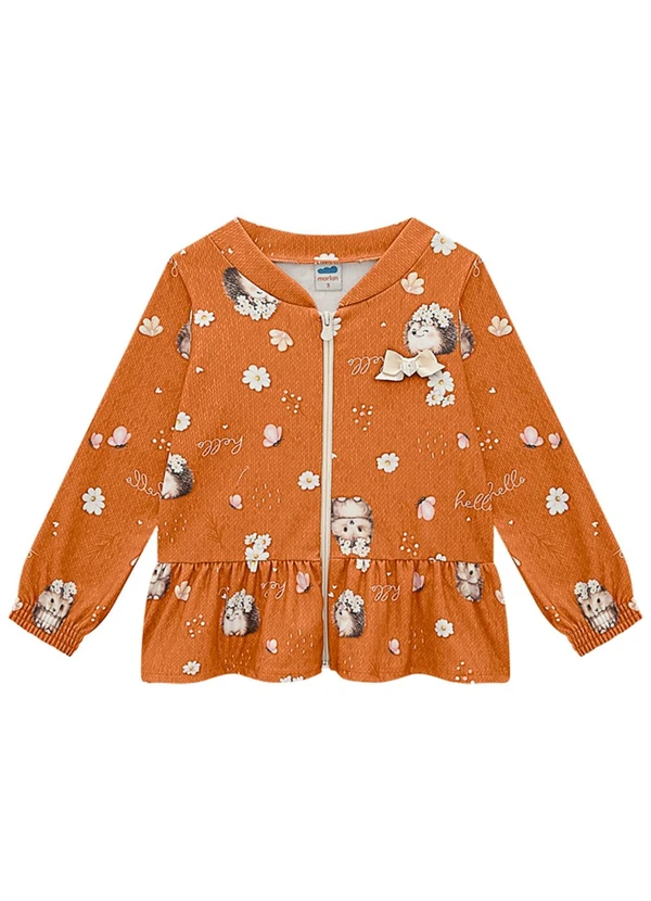 Marlan - Conjunto Jaqueta e Legging em Molecotton Marrom 2