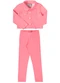 Marlan - Conjunto Jaqueta e Legging Molecotton Preto - variação: Rosa