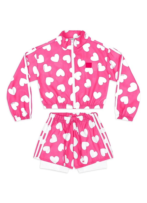 Quimby - Conjunto Jaqueta e Short Rosa