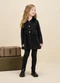 Milli e Nina - Conjunto Jaqueta Linho e Legging Preto - variação: Preto