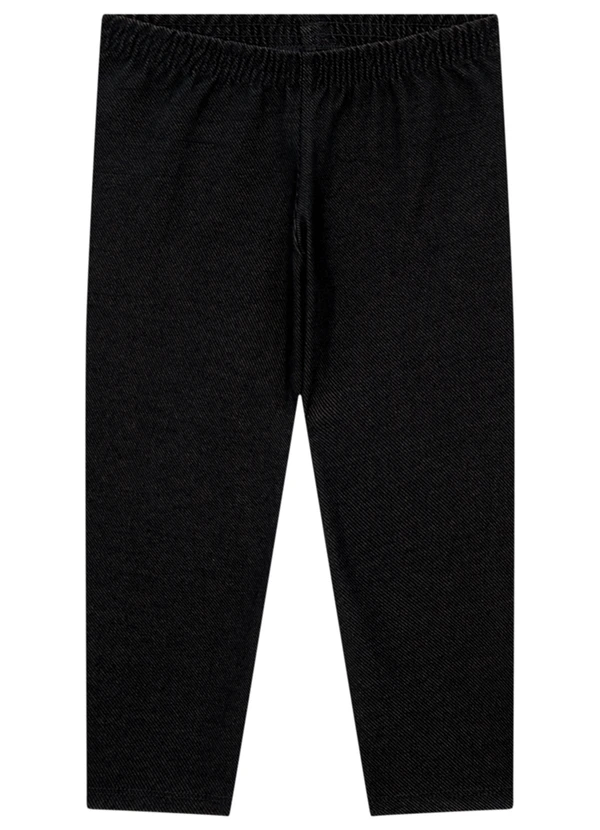 Marlan - Conjunto Jaqueta Thermo e Legging Jeans Preto 3