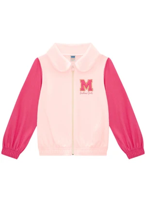 Marlan - Conjunto Jaqueta Thermo e Legging Jeans Rosa - MARLAN