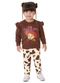 Malwee Kids - Conjunto Jessie® em Moletinho Rosa - variação: Marrom