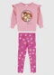 Malwee Kids - Conjunto Jessie® em Moletinho Rosa - variação: Rosa
