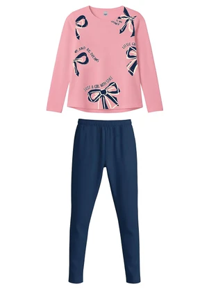 Malwee Kids - Conjunto Just a Girl Rosa Claro - MALWEE KIDS