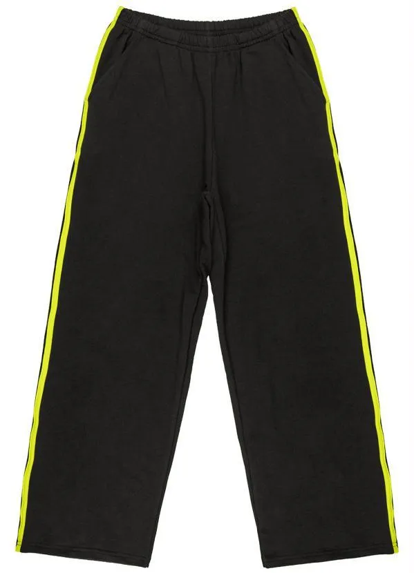 Gloss - Conjunto Juvenil Blusão e Wide Leg Preto 5