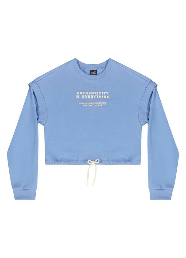 Gloss - Conjunto Juvenil com Blusão e Calça Azul 3