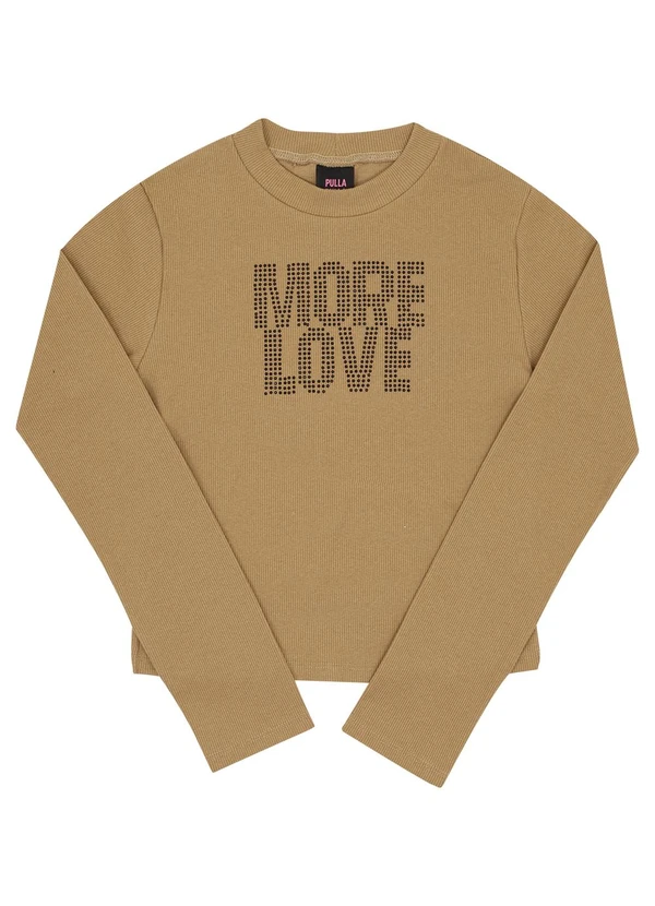 Pulla Bulla - Conjunto Juvenil Ribana com Elastano Leve Marrom 2