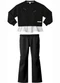 Carinhoso - Conjunto Laços com Moletom Cáqui - variação: Preto