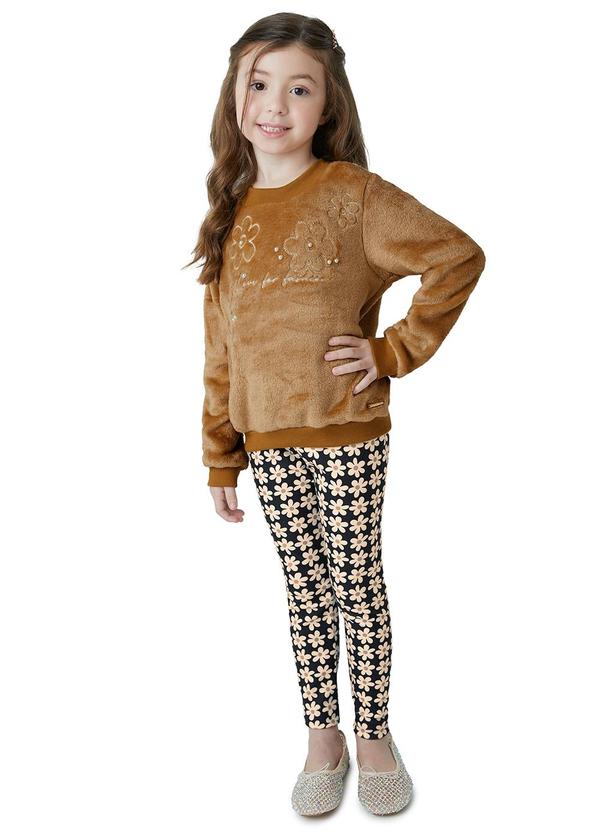 Carinhoso - Conjunto Live For Fashion Marrom