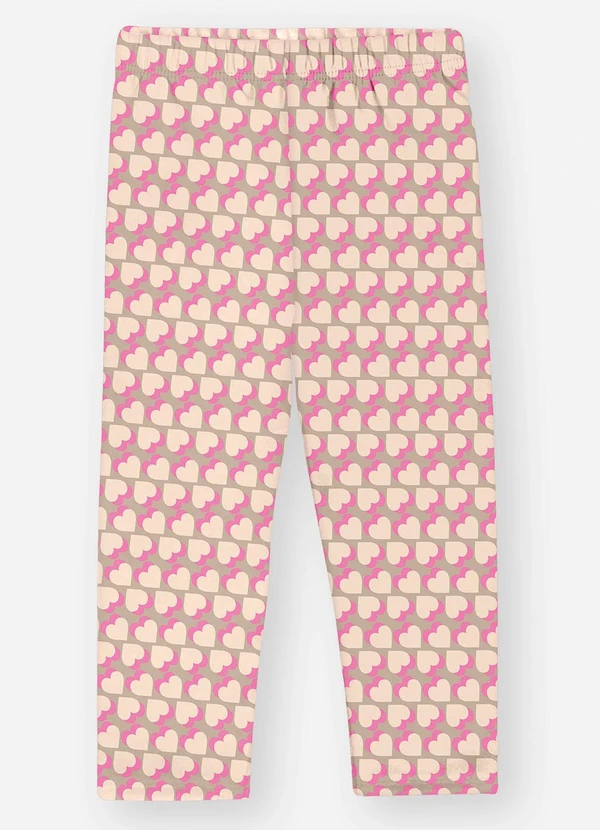 Abrange - Conjunto Longo Bebê Menina Ursa Nude 3