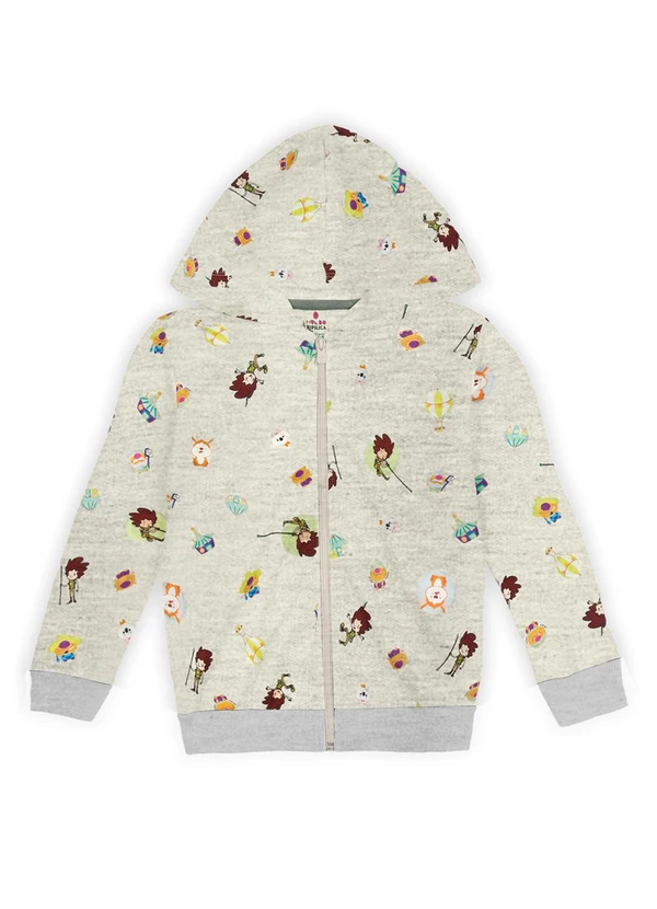 Lilica Ripilica - Conjunto Longo com Capuz Moletom Infantil Unissex 2