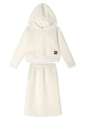 Marisol - Conjunto Longo Infantil Bege - MARISOL