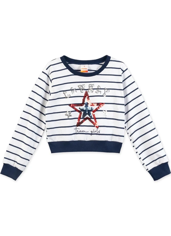 Marisol - Conjunto Longo Infantil Feminino Marisol Azul 3