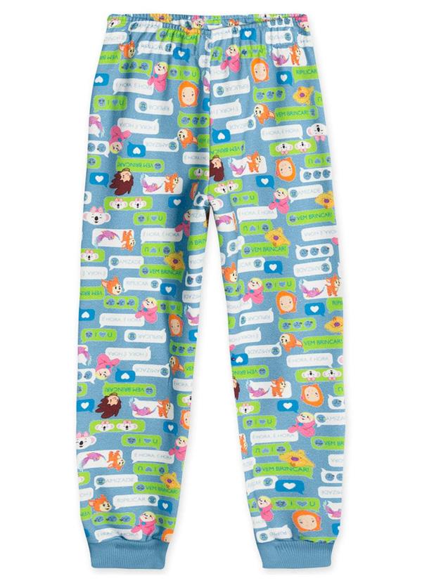 Lilica Ripilica - Conjunto Longo Infantil Menina Mundo Ripilica A 3