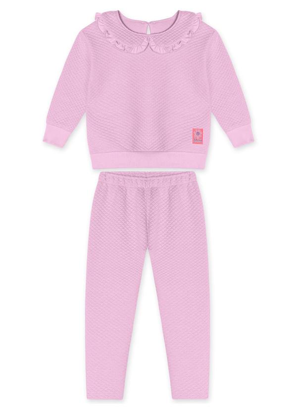 Marisol - Conjunto Longo Infantil Lilas 1